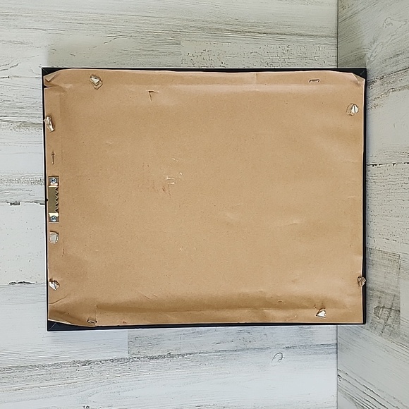 Disney The Little Mermaid Bridal Ariel with Flounder, black framed print - Picture 10 of 12